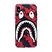 iPhone X /10 Shark Face Case Street Fashion: Luxury Flexible Durable Designer Protective TPU Cover/Bumper/Skin/Cushion for 5.8