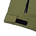 Hifunk Men's MTB Mountain Bike Cycling Shorts Loose-Fit Quick Dry Lightweight Baggy Bicycle Short Water-Resistant UPF 50+(Army Green,L)