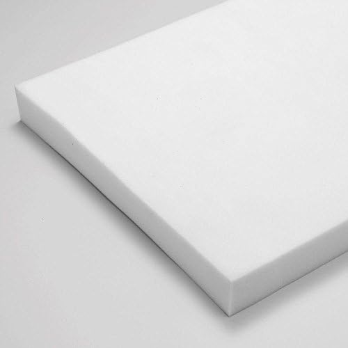 PlaceOfAll Upholstery Seat Cushion Replacement Foam Extra Thick Firm (Foam Padding, Arts &amp; Craft), 1.5" X 14" X 15" 3 Pack