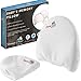 Baby Head Shaping Pillow with 2 Bamboo Pillowcases for Newborns prevent flat head syndrome (Plagiocephaly),Rolling Over. Made of Premium Memory Foam Perfect Shower Gift.