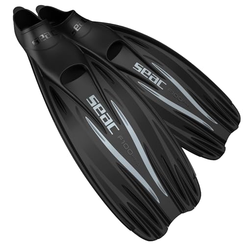 SEAC F 100 PRO, Ultra Light Underwater full foot fin, for Diving and Snorkeling