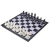 byby 14-inch Folding Chess/Black and White