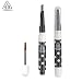 Face Forever Eyebrow Pencil Waterproof Automatic Rotation Dual Purpose Eyebrow Makeup Eyebrow Pencil & 3D Eyebrow Brush Cream 3 Colors Light brown,Brown,Dark brown.