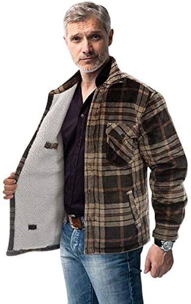 lumberjack jacket fur collar