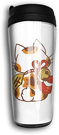 Ingqkuhua Double Wall Insulated Water Bottle Watertight Travel Coffee Mug With Lid
