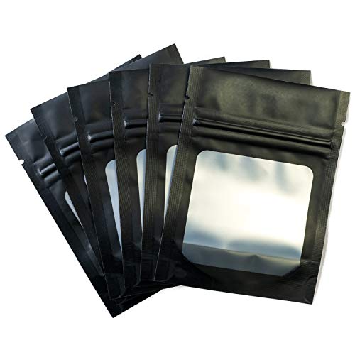 HANSER Smell Proof Odorless Mylar Resealable Foil Pouch Bags with