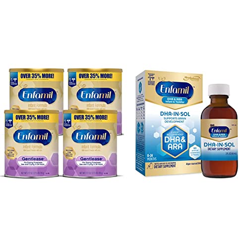 Enfamil Gentlease Baby Formula Value Powder Can Oz (Pack of