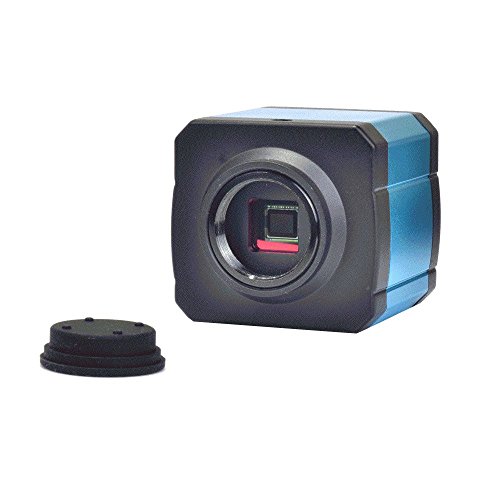 Finlon 14MP TV HDMI USB Industry Digital C-mount Microscope Camera TF Video Recoder DVR