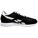 Reebok Women's Classic Nylon Sneaker, Classic Black/White, 8