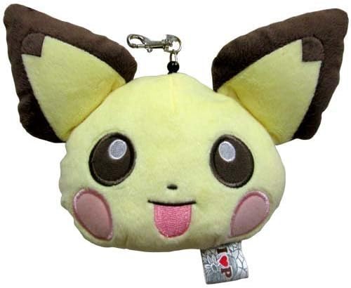 Amazon ポケットモンスターxy I Love Pikachu リール付ぬいぐるみパスケース ピチュー単品 アニメ 萌えグッズ 通販