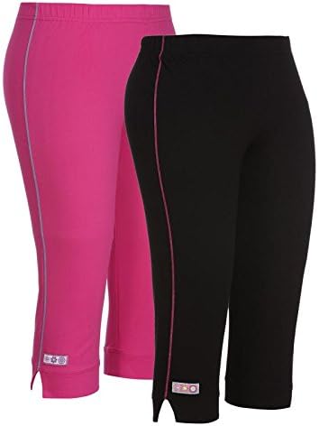 OCEAN RACE Women's Regular Fit Capris(Pack of 2)