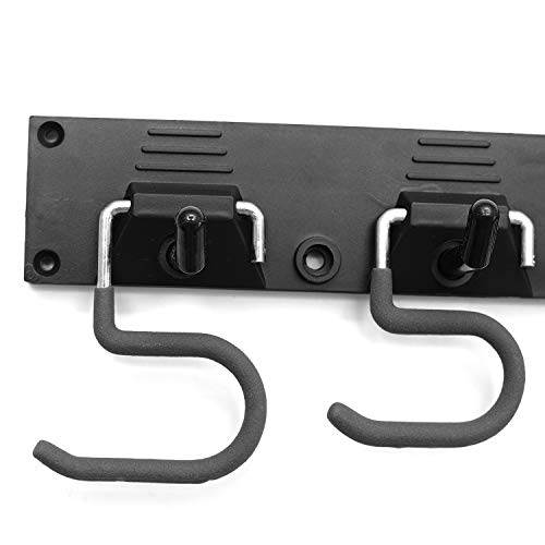 image for Ihomepark Adjustable Garage Tool Organizer Wall Mount, 48 Inch Tool Sh