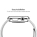 Apple Watch Series 2 Case, Benuo [Defender Series] Protective HD Clear PC Screen Protector [Ultra Thin], Lifetime Replacements Cover Case for Apple Watch Series 2/Edition/Nike+ 38mm