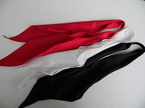 Cowboy Western Scarf Tie (White)