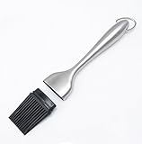 BuryTony BBQ & Grill Silicone Basting Brush For Baking Marinating Grilling W/Wall-hook FDA Approved - 8“