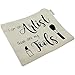 Canvas Cosmetic Bag and Travel Makeup Zipper Pouch Organizer Set For Wedding Bridesmaids or Direct Marketing Gifts 8.5 x 7.5 Inches (6 Pack)