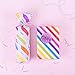 WRAPAHOLIC Birthday Wrapping Paper Roll - Rainbow Clouds with Cut Lines for baby shower - 4 Rolls - 30 inch X 120 inch Per Roll