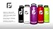 Best Vacuum Insulated Stainless Steel Water Bottle (32 OZ). Double Walled Construction. Powder Coat. Glacier Point (Purple)