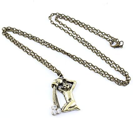 2 PCS Fashion Jewelry Necklace Long Chain Pendent Sweater Collar Bib Choker Collier Aquarius Zodiac