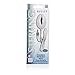 CalExotics Sterling Collection - Wired Bullet Egg Vibrator - Sex Toys for Couples, Adult Vibe Massager - Silver