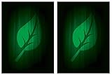 Legion SUPER Iconic LIFE 100 DOUBLE Matte Finish GREEN LEAF Sleeves (fits Magic / MTG, Pokemon Cards)