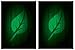 Legion SUPER Iconic LIFE 100 DOUBLE Matte Finish GREEN LEAF Sleeves (fits Magic / MTG, Pokemon Cards)