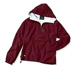Charles River Apparel Women's Front Pocket Classic Pullover - Cardinal, Small