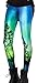 Jescakoo Women's Moon Light Forest Print Patterned Leggings Skinny Ankle Tights