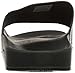 adidas Originals Unisex Adilette Slide Sandals, Black/White/Black, 8 US Men