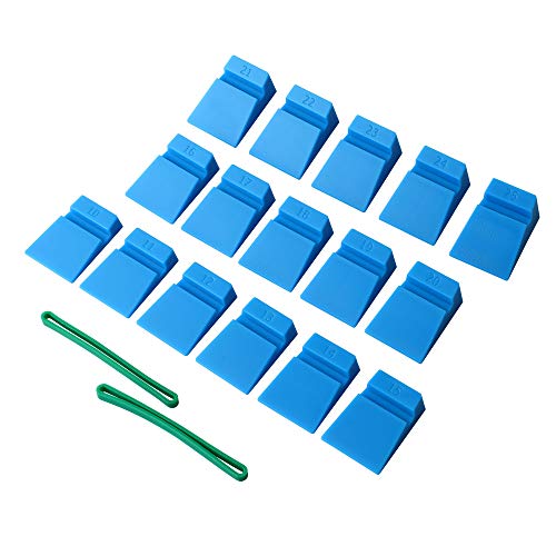 image for Nano Shield Wedge Angle Guides 16 Pack, 10-25 Degrees Premium Knife Sh