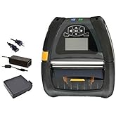 QLn420 Barcode Label Mobile Printer, Wireless Bluetooth and WiFi 802.11a/b/g/n, Rugged, 4 Inch, Direct Thermal, Belt Clip, Charger (Renewed)