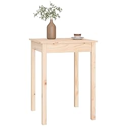 vidaXL Dining Table - Multifunctional Solid Pine