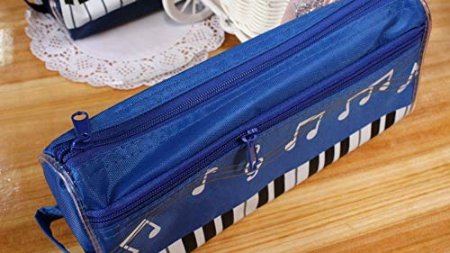 Dunnomart New Lovely Musical Piano Keyboard Pencil Case Stationery Office School Supplies Music Pen Bag Box Storage Bag School-Supplies - Thumbnail 7