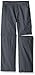 Columbia Boys Silver Ridge Iii Convertible Pants, Graphite, Medium