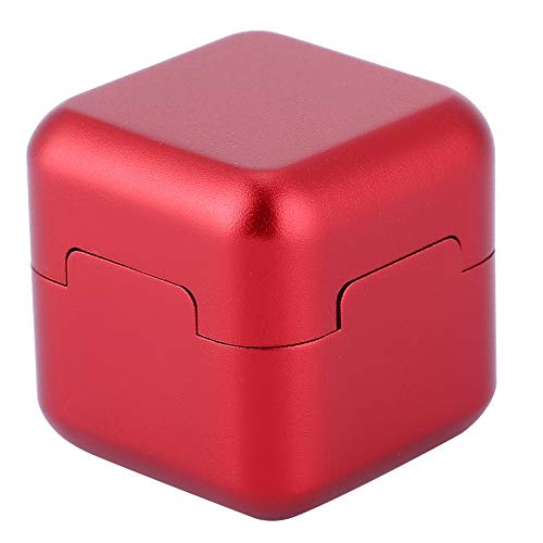 Tbest Billiard Pool Chalks Carrier Case, 3 Colors Portable and Durable Aluminum Billiard Cue Tip Chalk Pool Cue Chalk Holder Closed Case(Red) Competitive Movement