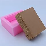 Monqui Book Silicone Soap Molds Candle Molds Art Craft Molds Resin Molds