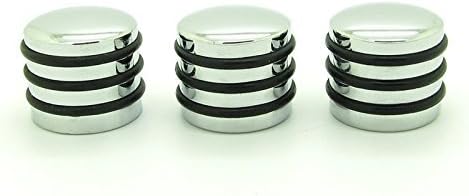 Pxyelec Chrome Guitar Rotary Knobs for Potentiometer Volume Tone Control Pack of 3 - Image 3