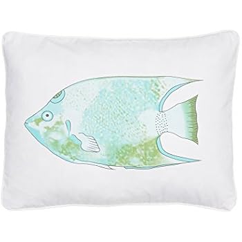 levtex larkin screen print fish pillo levtex larkin screen print fish pillo