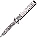 TAC Force TF-428DMP Spring Assist Folding Knife, Grey Spear Point Blade, Mother Of Pearl Handle, 5-Inch Closed