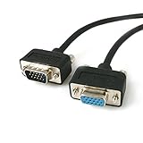 StarTech.com  Low Profile High Resolution Monitor VGA Extension Cable HD15 M/F - 15  Feet (MXT101LP15)