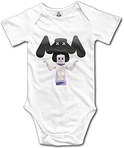 RALEND Marshmello Baby Climbing Clothes Bodysuit