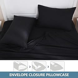 MEISHANG Queen Size Sheet Set, Soft Breathable