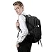 Tocode Laptop Backpack,Travel Backpacks for Men Water Resistant Backpack with USB Charging Port Large Multi-Compartments Student School Backpack Fits 15.6 inch Laptop and Notebook -Black