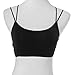 Toraway Underwear, Women Crop Tops Strap Vest Cut Out Shirt Beach Tank (Black)