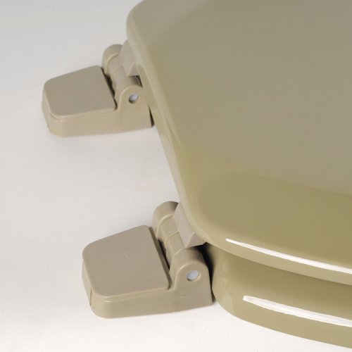 Comfort Seats C1B4E258 Deluxe Molded Wood Toilet Seat, Elongated