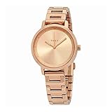 DKNY Women's The Modernist Analog-Quartz Watch with Stainless-Steel Strap, Rose Gold, 14 (Model: NY2637)
