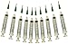 Creative Hobbies® Glue Applicator Syringe for Flatback Rhinestones & Hobby Crafts, 5 Ml with 14 Gauge Olive Precision Tip - Value Pack of 10
