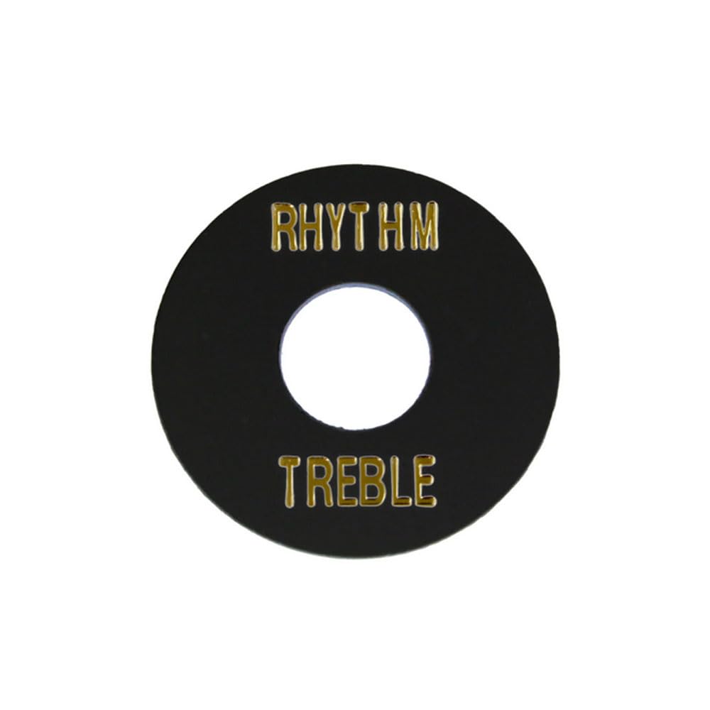 'Allparts AP 0663 023 Rhythm Treble Plate and Small Parts for Electric Guitar Black