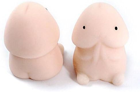 Eachon Soft Mochi Dingding Squishy Focus Squeeze Abreact Cute Healing Toy Fun Joke Gift