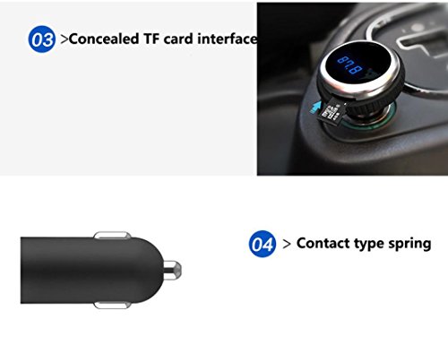 Dressffe Wireless Bluetooth LCD FM Transmitter Modulator Car Kit MP3 Player SD w/Remote